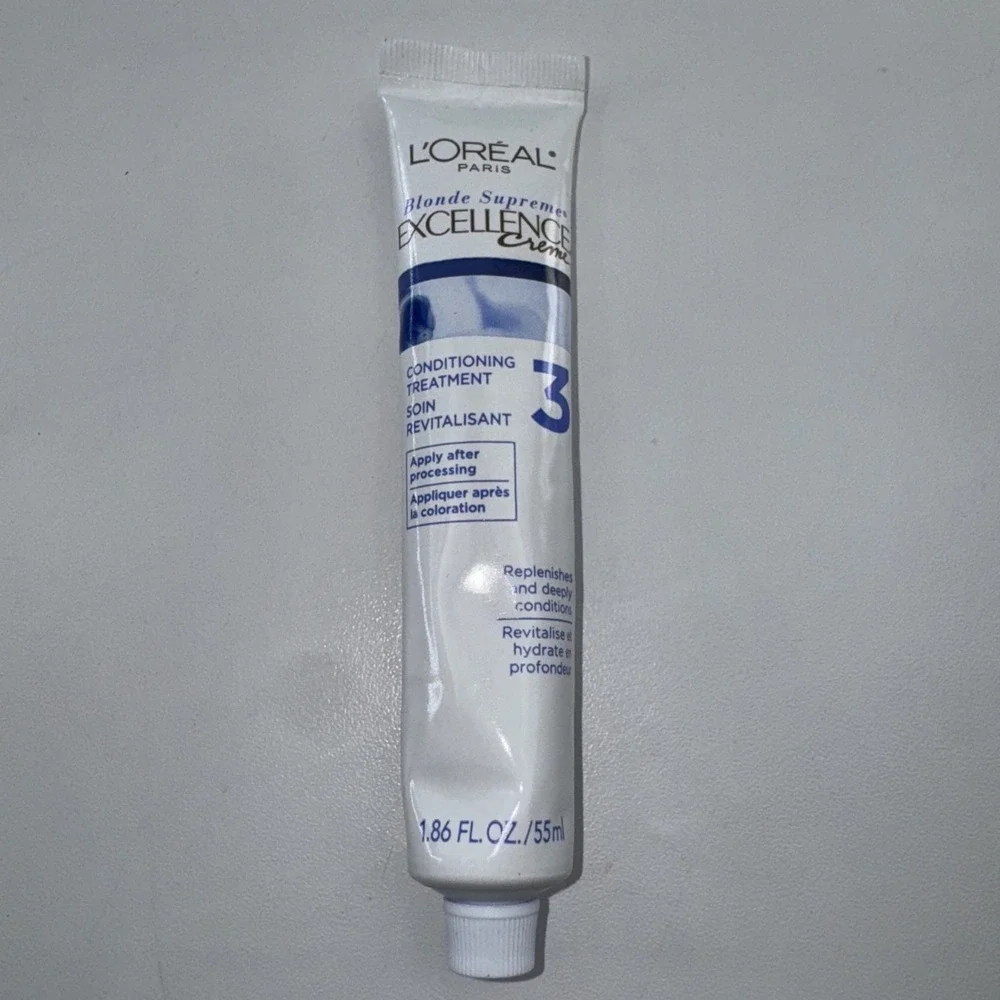 4 X Loreal Paris Excellence Creme Conditioning Hair Treatment #3 Tube Age Perfec